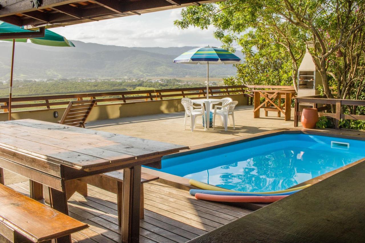 Casa Com Piscina E Incrivel Vista Para Lagoa 加罗帕巴 外观 照片